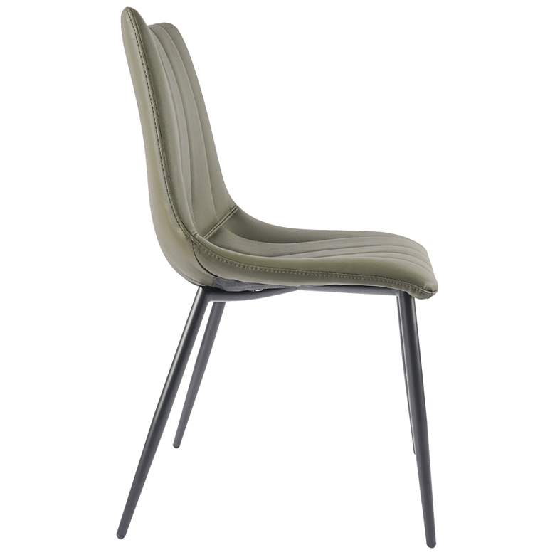 Image 5 Alibi Dining Chair Dark Green - Set Of Two more views