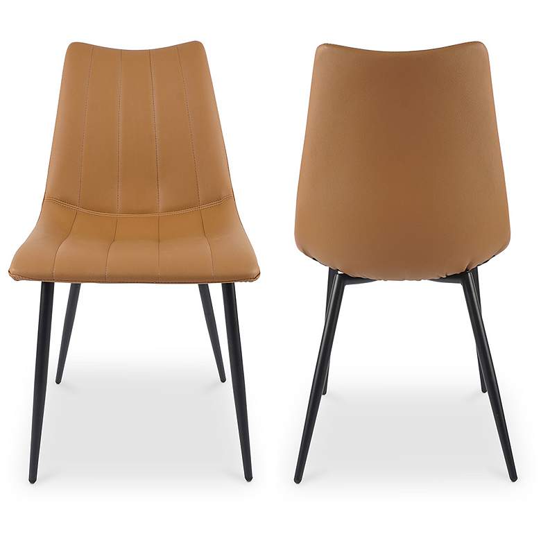 Image 2 Alibi Dining Chair Tan - Set Of Two more views