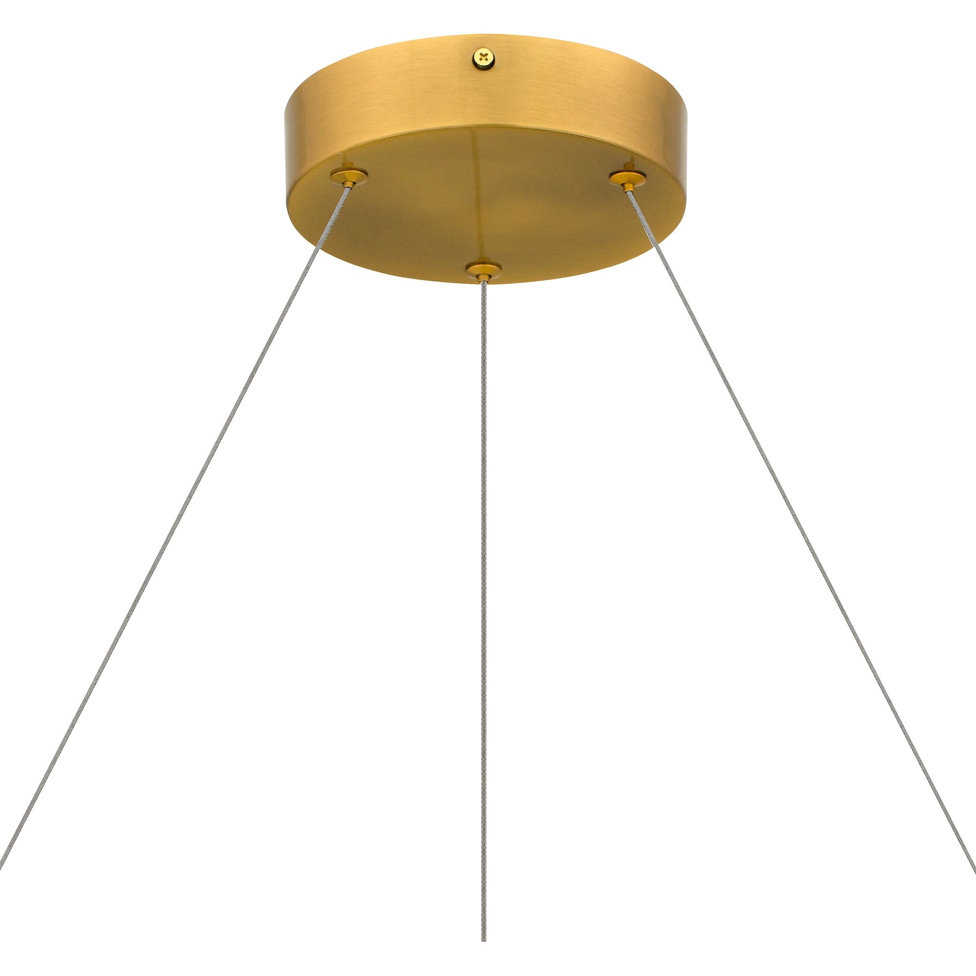 Alice Integrated LED Brushed Gold Pendant Light