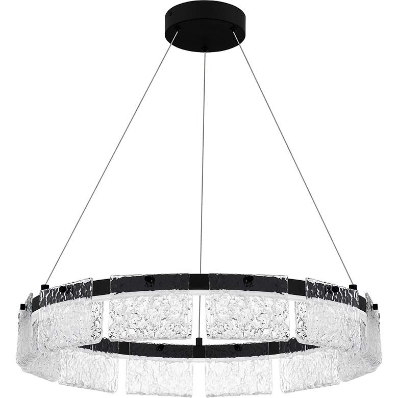 Image 3 Alice Integrated LED Matte Black Pendant Light more views