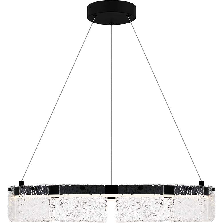 Image 4 Alice Integrated LED Matte Black Pendant Light more views
