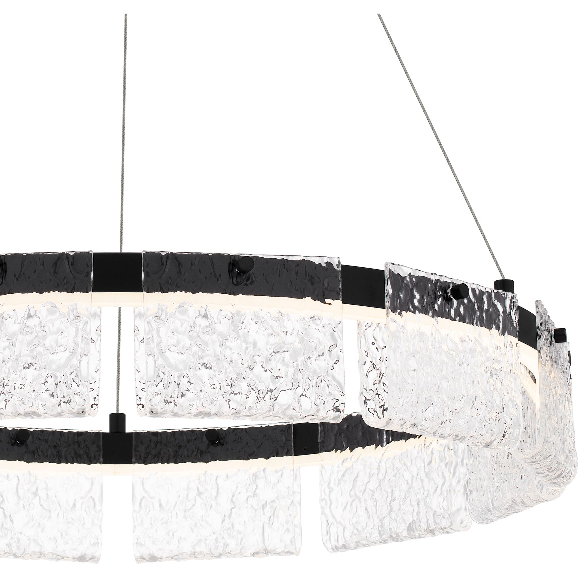 Alice Integrated LED Matte Black Pendant Light