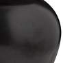 5_Alifano 10" High Glossy Black Ceramic Jar with Lid more views