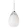 Alina 4" Wide Chrome LED Freejack Mini Pendant