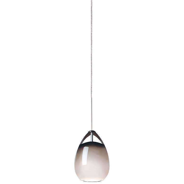Image 1 Alina 4" Wide Smoke Glass Freejack Mini Pendant
