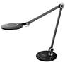 Alina Black LED Touch Adjustable Architect Desk Lamp with Wireless Charging