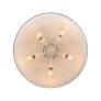 3_Alison 21" Wide Vintage Gold and Antique Ivory Pendant Light more views