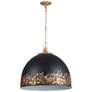 1_Alison 5-Light Pendant in Vintage Gold with Antique Matte Navy