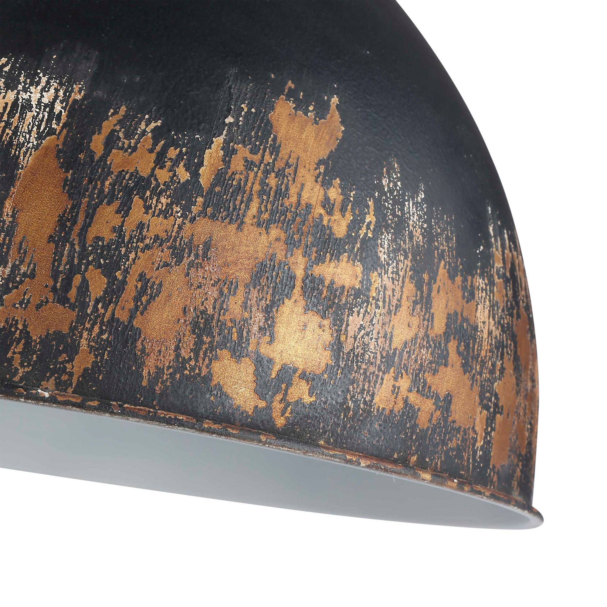 Image 5 Alison 8-Light Pendant in Vintage Gold with Weathered Black Iron more views