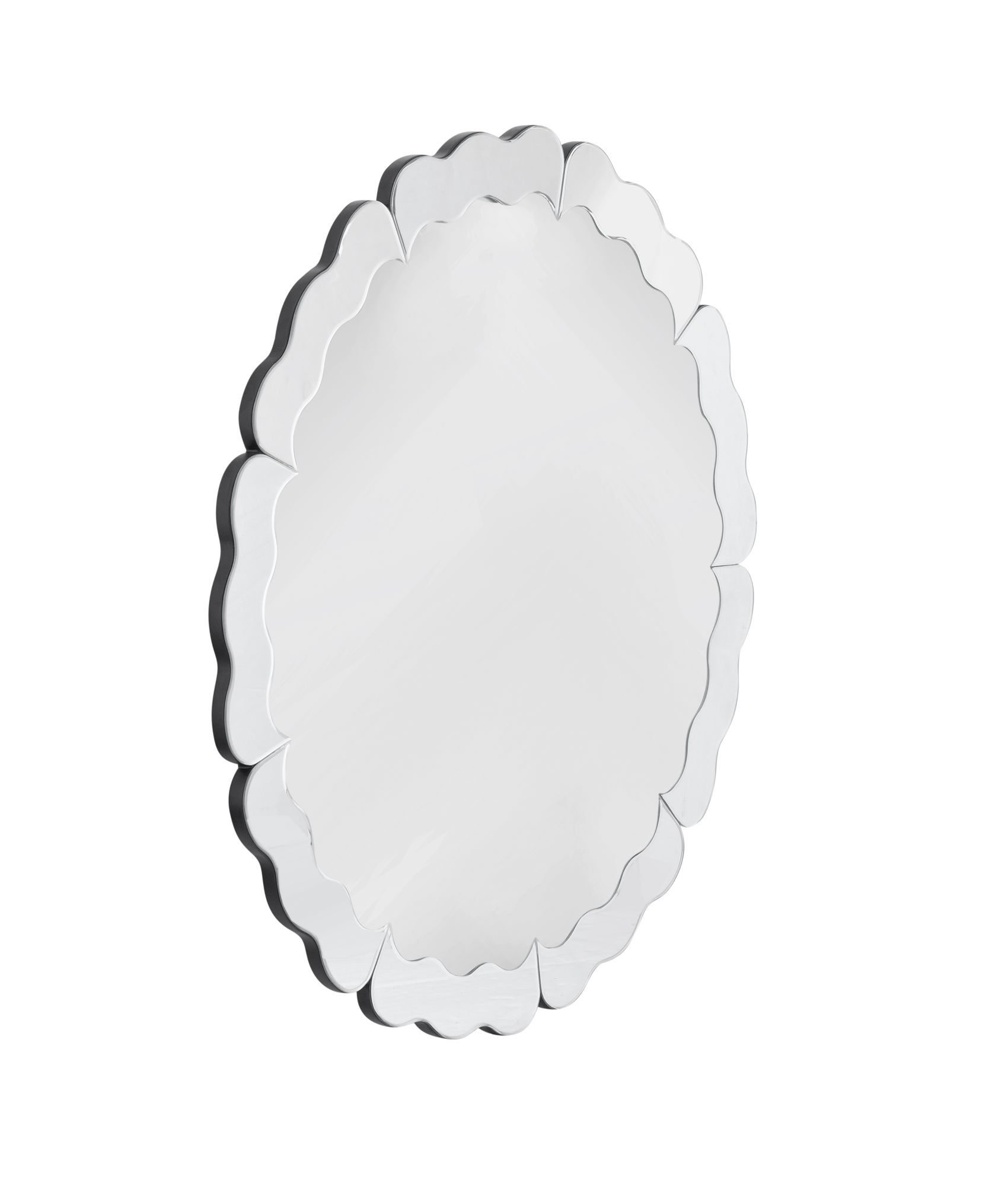 Image 3 Alissar Clear 40" Round Oversized Wall Mirror more views