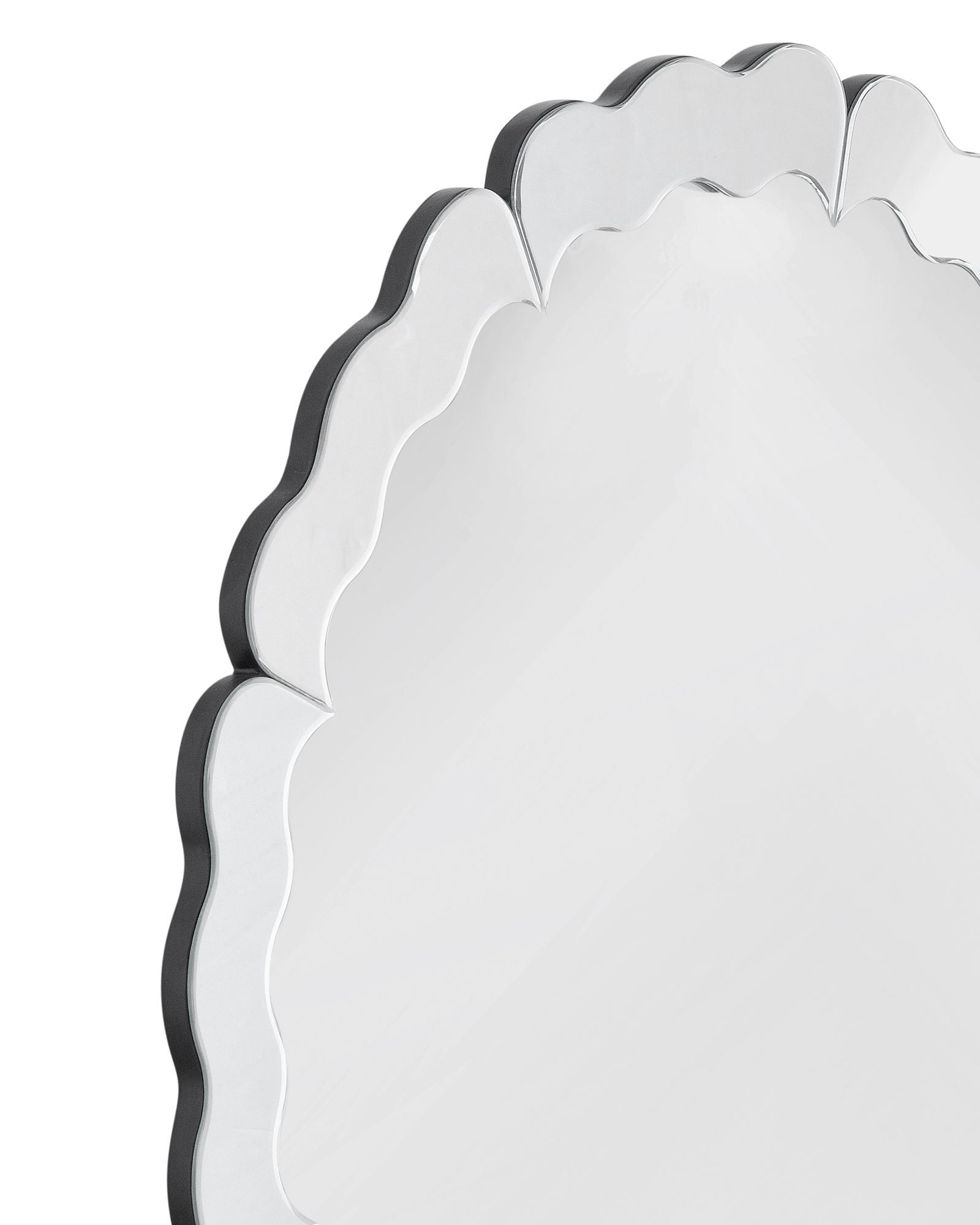 Image 7 Alissar Clear 40" Round Oversized Wall Mirror more views