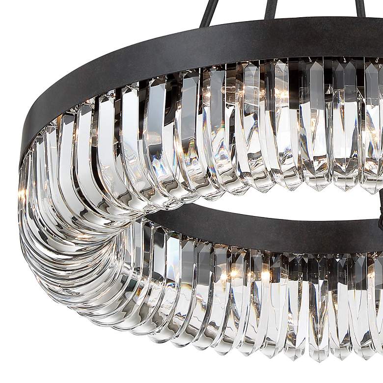 Image 3 Alister 10 Light Charcoal Bronze Chandelier more views