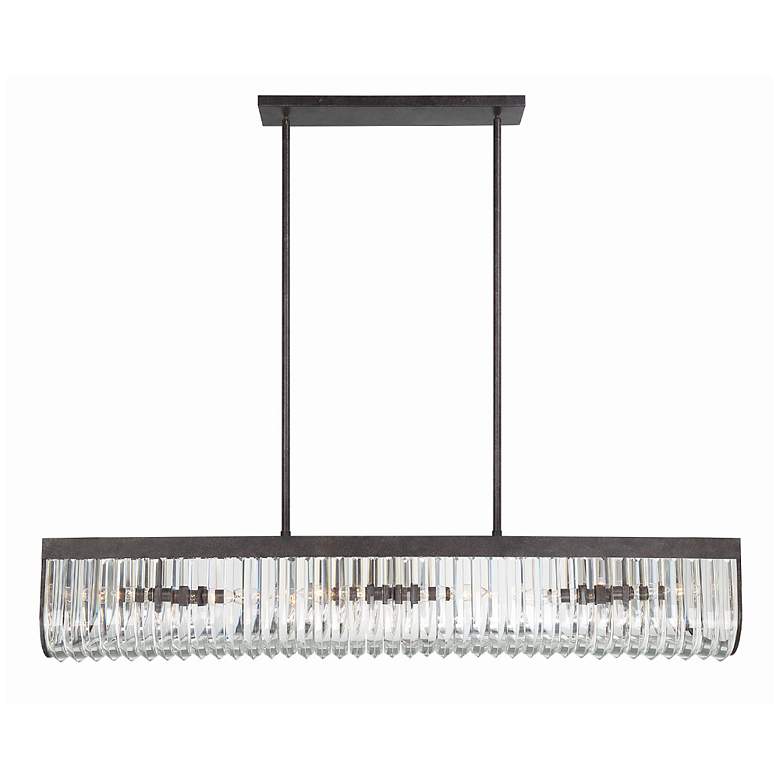 Image 1 Alister 6 Light Charcoal Bronze Chandelier