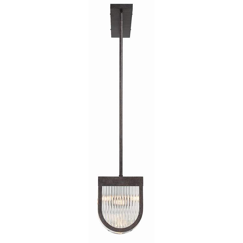 Image 2 Alister 6 Light Charcoal Bronze Chandelier more views