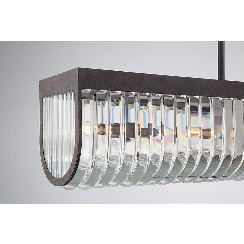 Image 5 Alister 6 Light Charcoal Bronze Chandelier more views