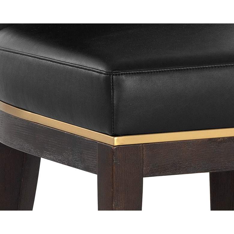 Image 5 Alister Black and Gold Dining Chair more views