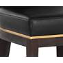 Alister Black and Gold Dining Chair