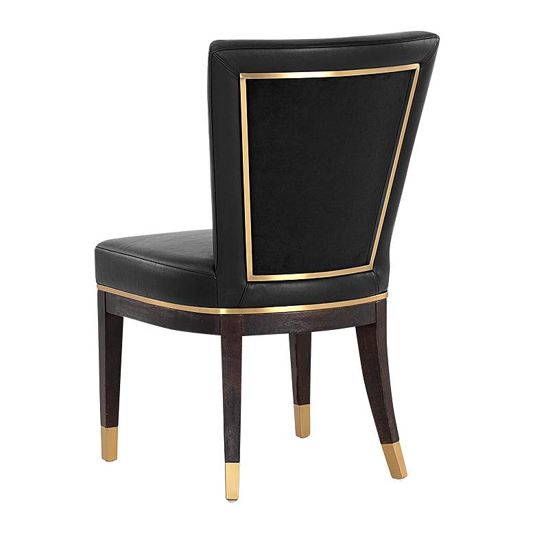 Image 6 Alister Black and Gold Dining Chair more views