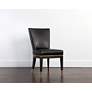 Alister Black and Gold Dining Chair