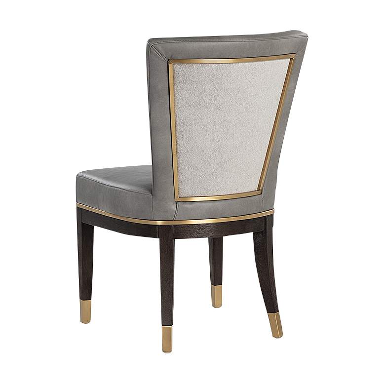 Image 7 Alister Gray and Gold Dining Chair more views