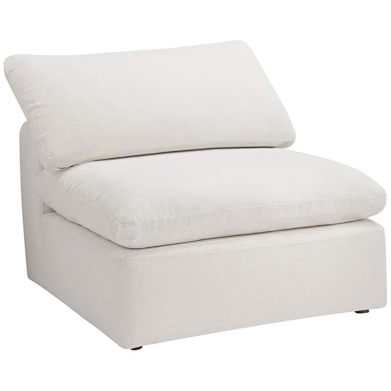 Image 1 Alix Ivory Modular Armless Chair