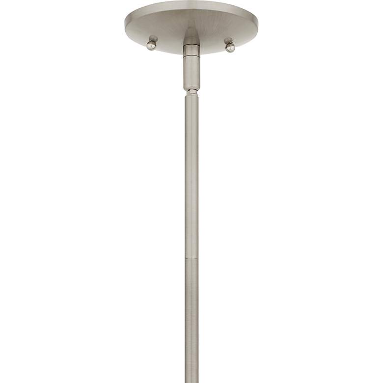 Image 6 Aliyah 1-Light Brushed Nickel Mini Pendant Light more views