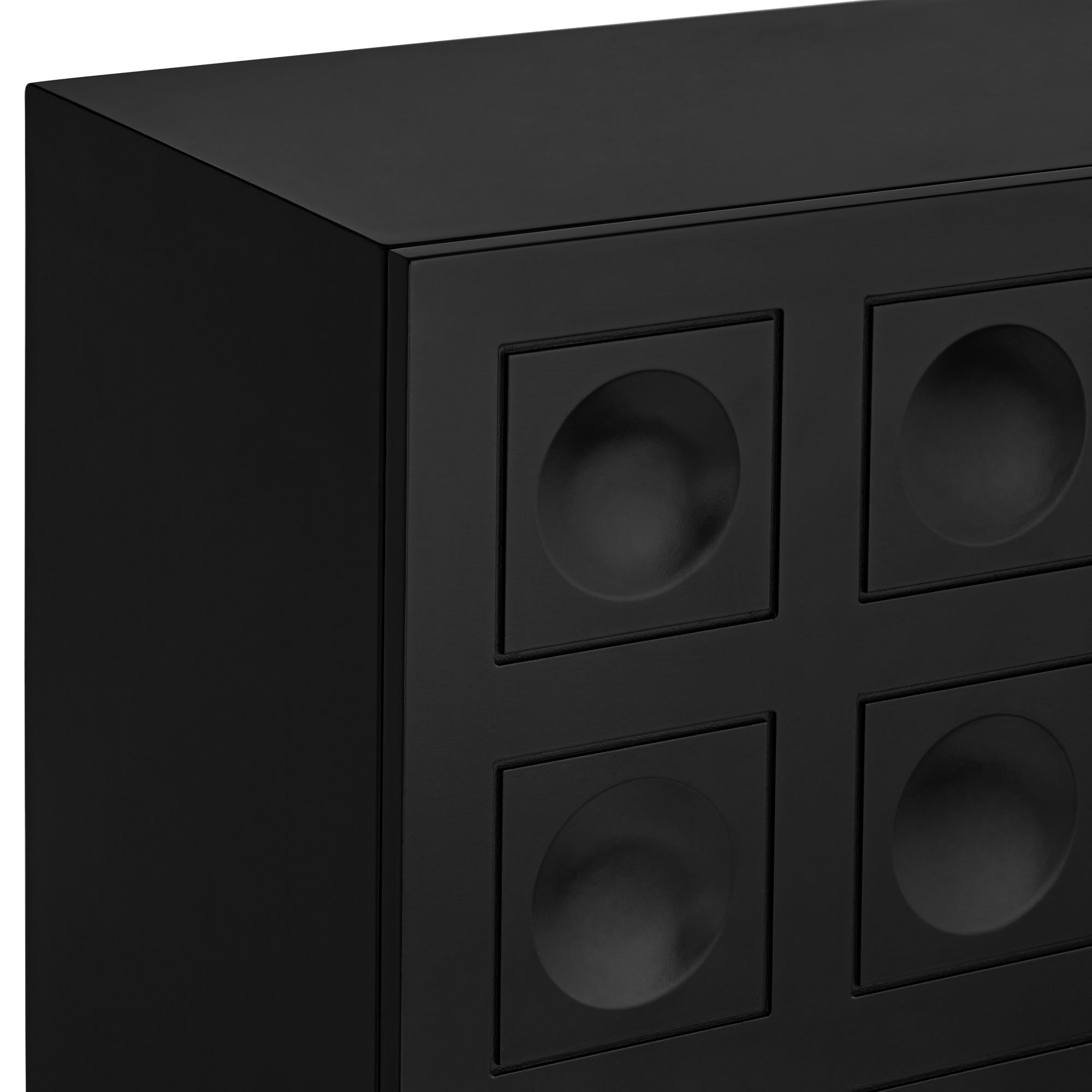 Image 4 Aliyah 31 1/2" Wide Black Console Table more views