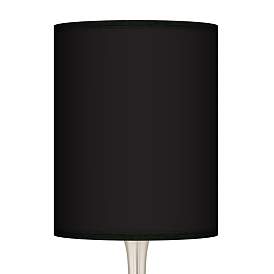 Image4 of All Black Giclee Droplet Table Lamp more views