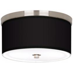All Black Nickel 10 1/4&quot; Wide Ceiling Light