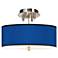 All Blue Giclee 14" Wide Ceiling Light