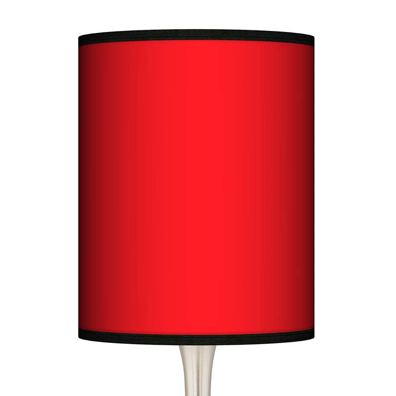 Image 2 All Red Giclee Droplet Table Lamp more views