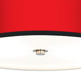 Image3 of All Red Giclee Energy Efficient Ceiling Light more views