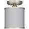 All Silver Cyprus 7" Wide Brushed Nickel Ceiling Light