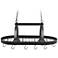 All The Rages 35 1/2" Oil Rubbed Bronze Hanging Pot Rack Chandelier