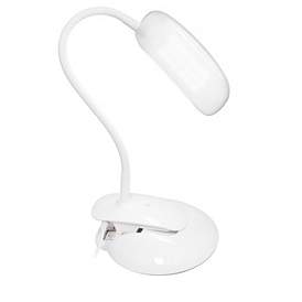 Image5 of All the Rages Adjustable Gooseneck Gray LED Clip Light with USB more views