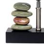 3_All The Rages Alcova 14 1/2" Faux Stacked Stones Ceramic Accent Lamp more views