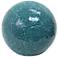 All The Rages Crystal Mosaic 8" Teal Dome Accent Table Lamp