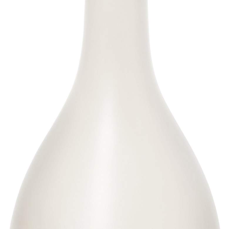 Image 5 All The Rages Essentix 18 1/4" High White Ceramic Accent Table Lamp more views