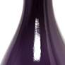 All the Rages Fulford 28 1/2" Eggplant Purple Ceramic Table Lamp