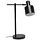All the Rages Lalia 21" High Modern Black Metal Table Lamp