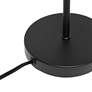5_All The Rages Lalia 22 1/4" High Modern Black Finish Scroll Table Lamp more views
