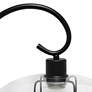 6_All The Rages Lalia 22 1/4" High Modern Black Finish Scroll Table Lamp more views