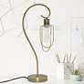 1_All The Rages Lalia 22 1/4" High Modern Brass Finish Scroll Table Lamp