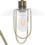 3_All The Rages Lalia 22 1/4" High Modern Brass Finish Scroll Table Lamp more views