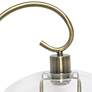6_All The Rages Lalia 22 1/4" High Modern Brass Finish Scroll Table Lamp more views