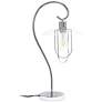 2_All The Rages Lalia 22 1/4" High Modern Chrome Metal Scroll Table Lamp