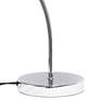 4_All The Rages Lalia 22 1/4" High Modern Chrome Metal Scroll Table Lamp more views