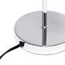 5_All The Rages Lalia 22 1/4" High Modern Chrome Metal Scroll Table Lamp more views