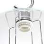 7_All The Rages Lalia 22 1/4" High Modern Chrome Metal Scroll Table Lamp more views
