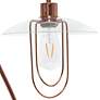 3_All The Rages Lalia 22 1/4" High Modern Rose Gold Scroll Table Lamp more views